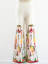 Kachina Printed Wide Leg Pants Bottom arcadeshops.com