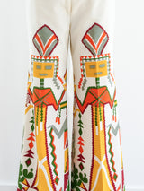 Kachina Printed Wide Leg Pants Bottom arcadeshops.com