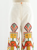 Kachina Printed Wide Leg Pants Bottom arcadeshops.com
