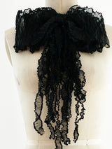 Chanel Silk Ruffle Bow Brooch Accessory arcadeshops.com