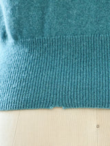 Hollywood Rhinestoned Cashmere Sweater Top arcadeshops.com