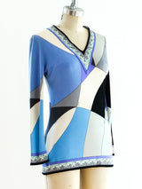Pucci Print Jersey Top Top arcadeshops.com