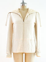 Norma Kamali Quilted Silk Jacket Jacket arcadeshops.com