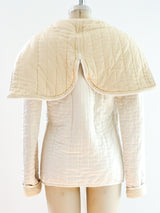 Norma Kamali Quilted Silk Jacket Jacket arcadeshops.com