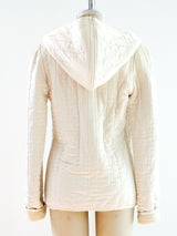 Norma Kamali Quilted Silk Jacket Jacket arcadeshops.com