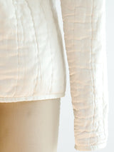 Norma Kamali Quilted Silk Jacket Jacket arcadeshops.com
