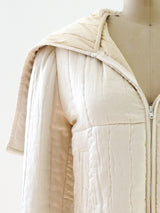 Norma Kamali Quilted Silk Jacket Jacket arcadeshops.com