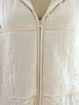 Norma Kamali Quilted Silk Jacket Jacket arcadeshops.com