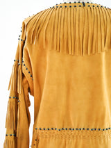 Fringed Suede Jacket Jacket arcadeshops.com