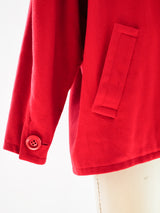 Yves Saint Laurent Shawl Collar Coat Jacket arcadeshops.com