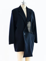 Yohji Yamamoto Caged Yarn Jacket Jacket arcadeshops.com