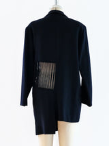 Yohji Yamamoto Caged Yarn Jacket Jacket arcadeshops.com