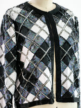Judith Ann Argyle Sequin Jacket Jacket arcadeshops.com