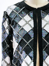Judith Ann Argyle Sequin Jacket Jacket arcadeshops.com