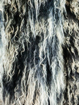 Black Mongolian Lamb Fur Coat Jacket arcadeshops.com
