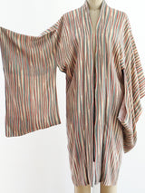 Striped Silk Kimono Jacket arcadeshops.com