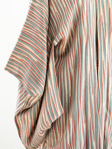 Striped Silk Kimono Jacket arcadeshops.com