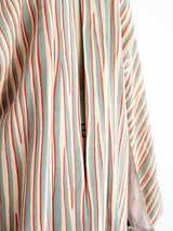 Striped Silk Kimono Jacket arcadeshops.com