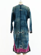 Embroidered Indigo Duster Jacket arcadeshops.com