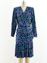 Givenchy Silk Jewel Tone Dress Dress arcadeshops.com