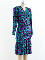 Givenchy Silk Jewel Tone Dress Dress arcadeshops.com