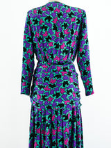 Givenchy Silk Jewel Tone Dress Dress arcadeshops.com