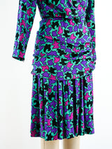 Givenchy Silk Jewel Tone Dress Dress arcadeshops.com