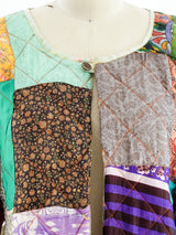 Silk Patchwork Reversible Jacket Jacket arcadeshops.com