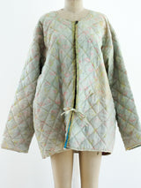 Silk Patchwork Reversible Jacket Jacket arcadeshops.com