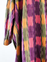 Oversized Woven Ikat Duster Jacket arcadeshops.com