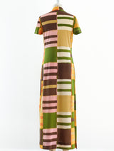 Graphic Printed Jersey Maxi Dress arcadeshops.com