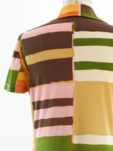 Graphic Printed Jersey Maxi Dress arcadeshops.com