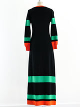 Sant'Angelo Airplane Knit Maxi Dress Dress arcadeshops.com