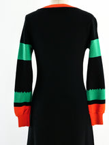 Sant'Angelo Airplane Knit Maxi Dress Dress arcadeshops.com