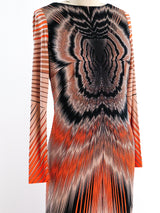Optic Print Jersey Maxi Dress Dress arcadeshops.com