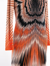 Optic Print Jersey Maxi Dress Dress arcadeshops.com