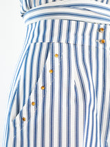 Striped Halter Ensemble Suit arcadeshops.com