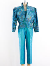 Thai Silk Turquoise Ensemble Suit arcadeshops.com