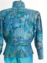 Thai Silk Turquoise Ensemble Suit arcadeshops.com