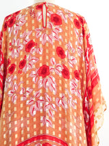 Silk Floral Caftan Ensemble Suit arcadeshops.com