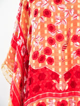 Silk Floral Caftan Ensemble Suit arcadeshops.com