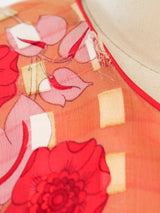 Silk Floral Caftan Ensemble Suit arcadeshops.com