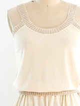 Ivory Crepe Sportswear Ensemble Suit arcadeshops.com