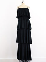 Black Jersey Tiered Ensemble Suit arcadeshops.com