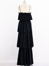 Black Jersey Tiered Ensemble Suit arcadeshops.com