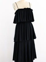 Black Jersey Tiered Ensemble Suit arcadeshops.com