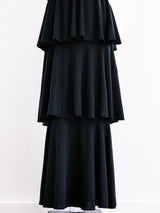 Black Jersey Tiered Ensemble Suit arcadeshops.com