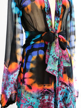 1974 Halston Tie Dye Ensemble Suit arcadeshops.com