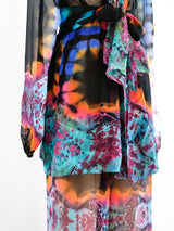 1974 Halston Tie Dye Ensemble Suit arcadeshops.com
