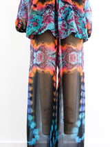 1974 Halston Tie Dye Ensemble Suit arcadeshops.com